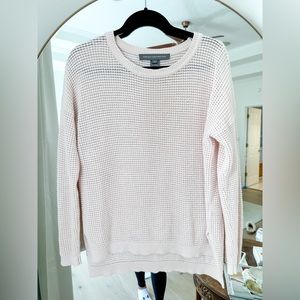 French Connection waffle weave knit sweater size Small